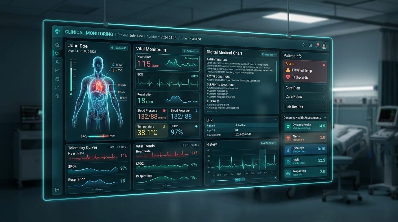 Healthcare Diagnostic UI